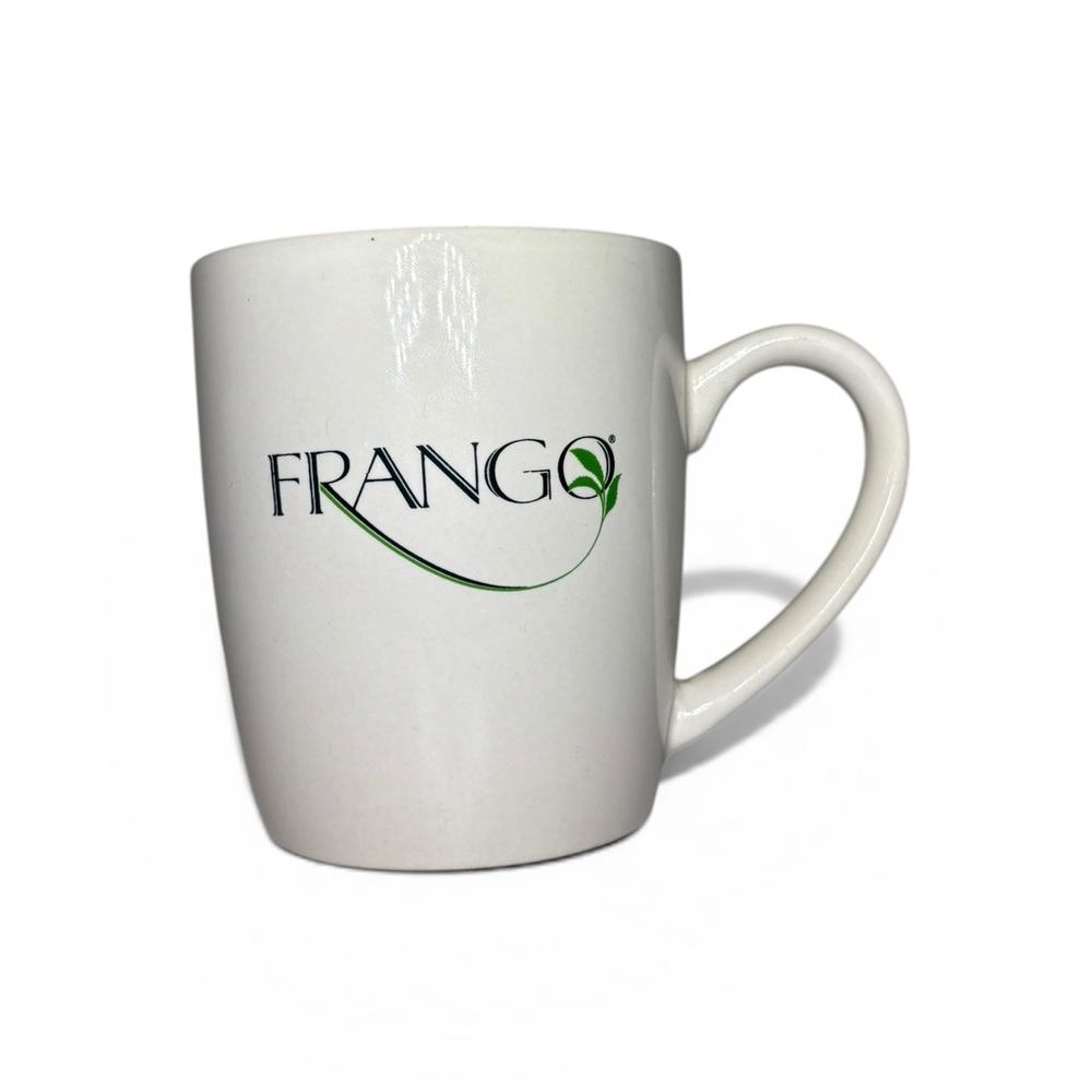 Vintage Marshall‎ Fields Frango Mint Chocolate Coffee Tea Mug White Ceramic Rare